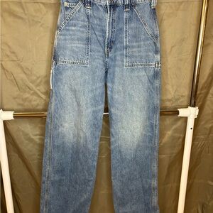 Womens Blue carpenter Jeans